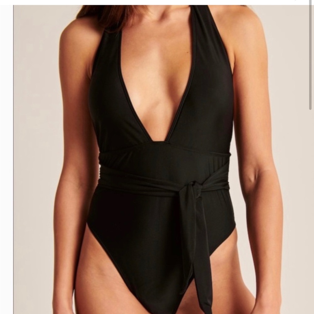 Triangle Cheeky One Piece Swimsuit